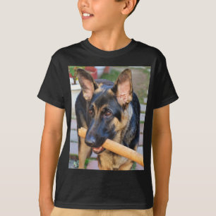 German Shepherd door Shirley Taylor T-shirt