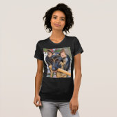 German Shepherd door Shirley Taylor T-shirt (Voorkant volledig)