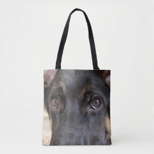 German Shepherd door Shirley Taylor Tote Bag