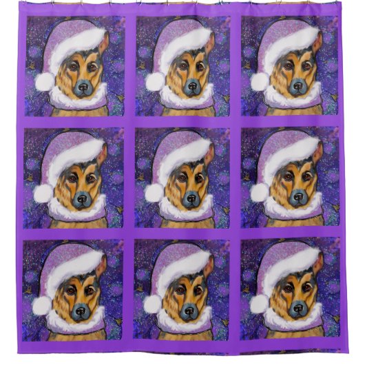 GERMAN SHEPHERD DOUCHEGORDIJN (Voorkant)