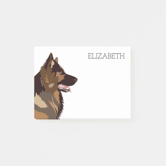 German Shepherd | Elzassisch Post-it® Notes (Voorkant)