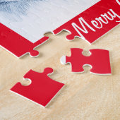 German Shepherd en Santa Claus Legpuzzel (Zijkant)