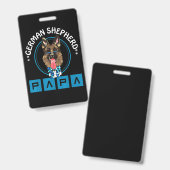 German Shepherd Essential Badge (Voor- en achterkant)
