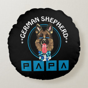 German Shepherd Essential Rond Kussen