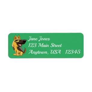 German Shepherd Etiket