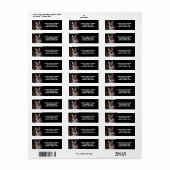 German Shepherd Etiket (Full Sheet)