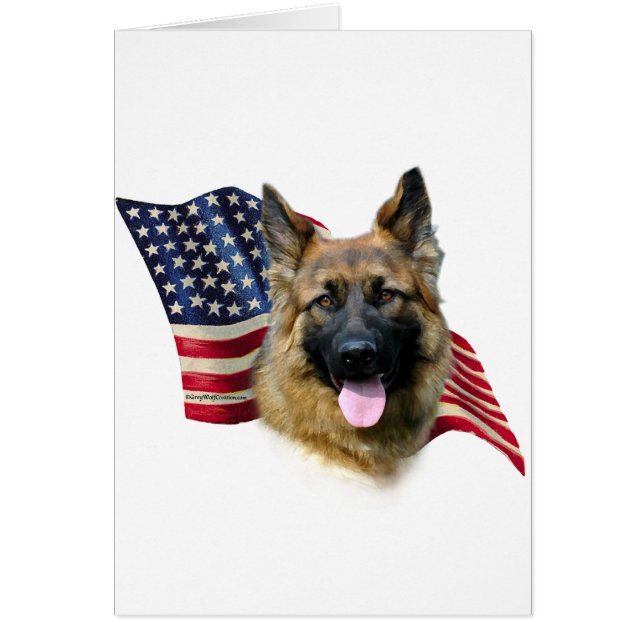 German Shepherd Flag (Voorkant)