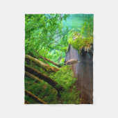 German Shepherd Fleece Blanket Deken (Voorkant)