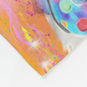 German Shepherd Fleece Deken (Hoek)