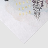 German Shepherd Floral Dog Tissuepapier (Detail)