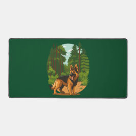 German Shepherd Forest Adventure Dog  Bureaumat