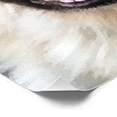 GERMAN SHEPHERD FOTO AFDRUK (Hoek)