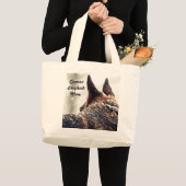 German Shepherd Foto Grote Tote Bag (Voorkant (product))