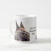 German Shepherd Foto Mok (Voorkant links)