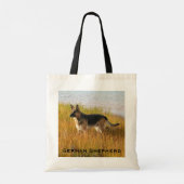 German Shepherd Foto op Canvas tas (Achterkant)