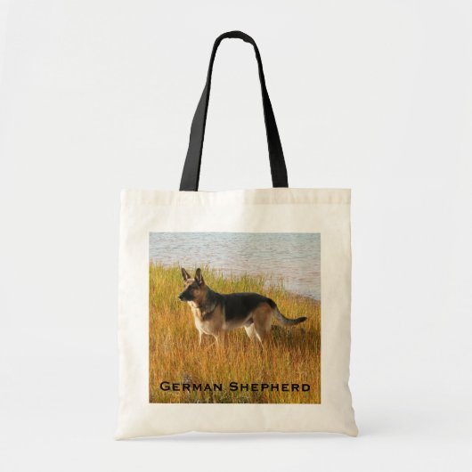 German Shepherd Foto op Canvas tas (Voorkant)