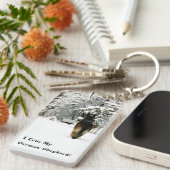 German Shepherd Foto Sleutelhanger (Voorkant Rechts)