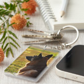 German Shepherd Foto Sleutelhanger (Voorkant Rechts)