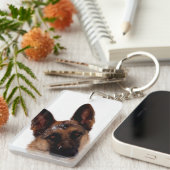 German Shepherd Foto Sleutelhanger (Voorkant Rechts)