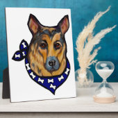 GERMAN SHEPHERD FOTOPLAAT (Zijkant)