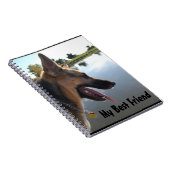 German Shepherd Friend Notitieboek (Rechterzijde)