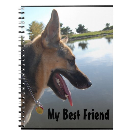 German Shepherd Friend Notitieboek (Voorkant)