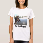 German Shepherd Friend T-shirt (Voorkant)