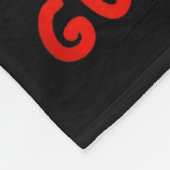 German Shepherd Funny Beer Festival Guten Dog  Fleece Deken (Hoek)