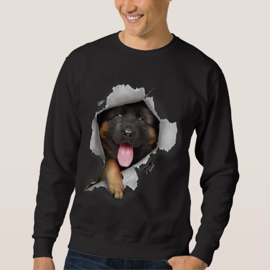 German Shepherd, German Shepherd, Dog Trui (Voorkant)