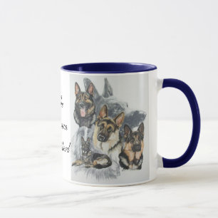 German Shepherd Ghost Mok