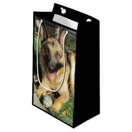 German Shepherd Gift Bag Klein Cadeauzakje
