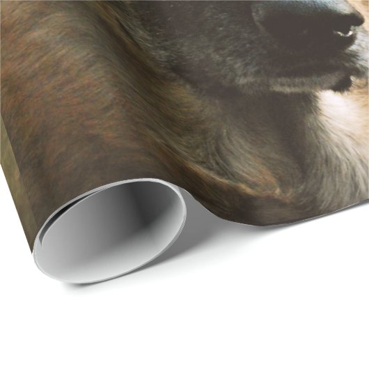 German Shepherd Gift Wrapping Paper Cadeaupapier (Rol Hoek)