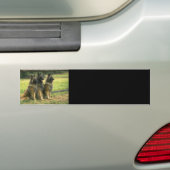 German Shepherd Gifts Bumpersticker (Op auto)