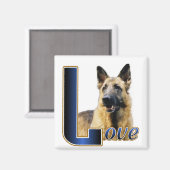 German Shepherd Gifts Magneet (Voorkant / Achterkant)