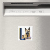 German Shepherd Gifts Magneet (Insitu (Vaatwasser))