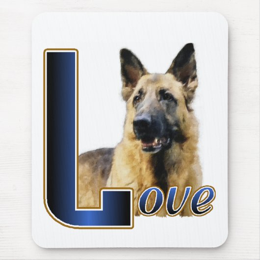 German Shepherd Gifts Muismat (Voorkant)