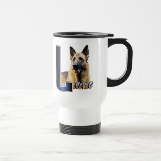 German Shepherd Gifts Reisbeker (Rechts)