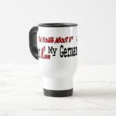 German Shepherd Gifts Reisbeker (Voorkant links)