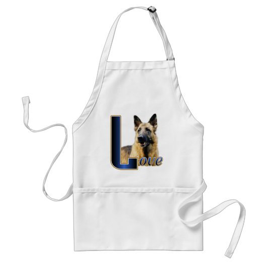 German Shepherd Gifts Standaard Schort (Voorkant)