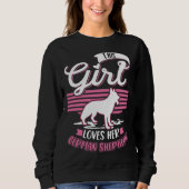 German Shepherd Girl German Shepherd  1 Trui (Voorkant)