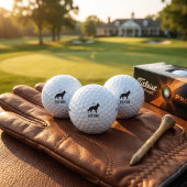 German Shepherd Golf Vader Titleist Pro V1 Bal Ges
