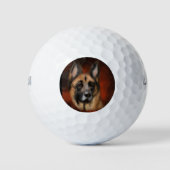 GERMAN SHEPHERD GOLFBALLEN (Voorkant)