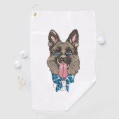 German Shepherd Golfhanddoek (Insitu)