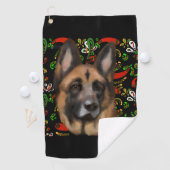 GERMAN SHEPHERD GOLFHANDDOEK (Insitu)