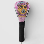 German Shepherd Golfheadcover (Voorkant)
