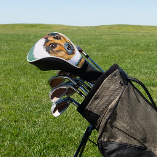GERMAN SHEPHERD GOLFHEADCOVER (Insitu)