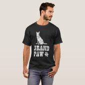 German Shepherd Grand Paw T Shirt Hondenliefhebber (Voorkant volledig)