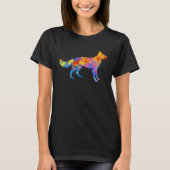 German Shepherd Graphic  Dow Owner T-shirt (Voorkant)