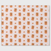 German Shepherd Halloween Cadeaupapier (Vlak)