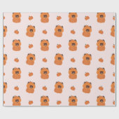 German Shepherd Halloween Cadeaupapier (Vlak)